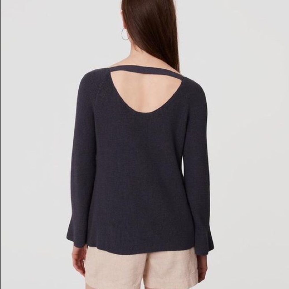NWT Loft Bar Bell Sleeve Sweater